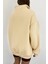 Sun Victoria Dik Yaka Fermualı Oversize 3 Iplik Içi Şardonlu Baskılı Sweatshirt 3