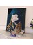 Sayılarla Boyama Seti 40 x 50 cm Tuval Şasesine Gerili Romantik Eyfel 2