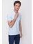 Erkek A. Mavi Basic Polo Yaka Dynamic Fit T-Shirt 4