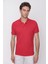 Erkek Kırmızı Basic Polo Yaka Dynamic Fit T-Shirt 1