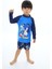 Erkek Çocuk Yaramaz Kirpi - Sonic The Hedgehog Baskılı T-Shirt Şort Mayo Seti Üst Dalgıç Alt Paraşüt 3