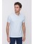 Erkek A. Mavi Basic Polo Yaka Dynamic Fit T-Shirt 2
