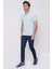 Erkek A. Mavi Basic Polo Yaka Dynamic Fit T-Shirt 5