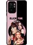 Xiaomi Redmi Note 10S ile Uyumlu Silikon Arkası Cam Kapak Blackpink Tasarımlı Cam Kılıf 1