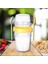 Çift Hazneli Müsli Atıştırmalık Kabı 1100 ml -Kendinden Çatal Kaşıklı Portatif 1