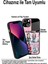 Apple iPhone 15 Pro ile Uyumlu Silikon Arkası Cam Kapak Blackpink Tasarımlı Cam Kılıf 3