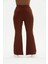 Kadın Büyük Beden Kışlık Içi Polarlı Şardonlu Fitilli Ispanyol Tayt Pantalon 4