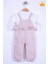 Babyhola Bayramlık Kız Bebek Çocuk Salopet Badi Takım 2338 3