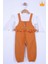 Babyhola Bayramlık Kız Bebek Çocuk Salopet Badi Takım 2338 1
