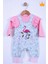 Babyhola Bayramlık Kız Bebek Çocuk Flamingo Bayramlık Salopet Badi Takım 23388 1