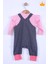 Babyhola Bayramlık Kız Bebek Çocuk Flamingo Bayramlık Salopet Badi Takım 23388 2