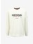 Discovery Expedition Beyaz Erkek Bisiklet Yaka Baskılı Sweatshirt DS4M-SWT3238 1