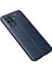 Oppo Reno 5 Lite Kılıf Focus Derili Silikon - Lacivert 300099 2