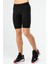 Siyah Regular Fit Düz Erkek Biker Tayt - XE0236 3