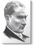 Atatürk Siyah Beyaz Kanvas Tablo 1