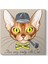 Mr. Cat Kanvas Tablo 1