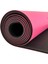 Hizalamalı 5mm Kaydırmaz Doğal Kauçuk Yoga Matı Pilates Mat Pembe 183 X 68 cm 4