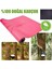 Hizalamalı 5mm Kaydırmaz Doğal Kauçuk Yoga Matı Pilates Mat Pembe 183 X 68 cm 5