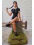 Wednesday Addams Sweet Girl Boyalı Figür 25 cm (Büyük Boy) 1