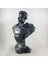 Çelik Adam Superman Büstü Gümüş Boyalı Figür 10 cm 2
