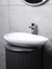 Win S Yüksek Lavabo Bataryası A42586 + Bocchi Etna Parlak Beyaz Çanak Lavabo 58 cm (Batarya Dahil) 2