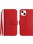 Iphone 15 Artı Kısa Kayış Flip Cüzdan Telefon Kılıfı Için Kart Yuvaları ile (Yurt Dışından) 1