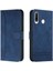 Huawei P30 Lite Kart Yuvaları Kapak Için Telefon Kılıfı El Kayışı Flip Folio Pu (Yurt Dışından) 1