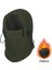 J Tarzı Thermal Fleece Balaclava Men Hat Neck Warmer Hiking Scarf Hooded Windproof Warm Cap Winter Skull Bandana Beanies Buff Face Mask (Yurt Dışından) 3