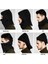 J Tarzı Thermal Fleece Balaclava Men Hat Neck Warmer Hiking Scarf Hooded Windproof Warm Cap Winter Skull Bandana Beanies Buff Face Mask (Yurt Dışından) 5