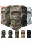 Python Yeşil Stili Taktik Kamuflaj Balaclava Tam Yüz Maskesi Cs Wargame Ordu Avcılık Bisiklet Sporları Kask Astar Kap Askeri Multicam Arf (Yurt Dışından) 3