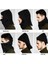 C Stili Warm Fleece Balaclava For Men Hot Neck Warmer Hiking Scarf Hooded Cap Winter Windproof Buff Women Thermal Hats Beanies Bandana (Yurt Dışından) 3