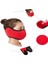 Roal Blue New Style Fashion Winter Half Face Mask Thermal Fleece Ear Mouth Cover Neck Warmer Windproof Cycling Snowboard Ski Hiking Sport Scarf (Yurt Dışından) 4