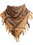 Bronzluk Stili Thick Muslim Shemagh Tactical Desert Arab Scarves Men Women Winter Windy Military Windproof Hiking Scarf (Yurt Dışından) 1
