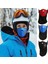 Siyah Stil Unisex Motorcycle Warm Mask Neck Warmer Gaiter Balaclava Snowboard Scarf Ski Face Mask Windproof Outdoor Sports Cycling Bicycle (Yurt Dışından) 2