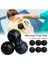 8cm Mavi Stil Myofascia Ball Massage Yoga Ball High Density Lightweight Fitness Body Massage Yoga Exercise Relieve Pain Strength Training Ball (Yurt Dışından) 2