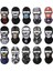 S10 Stili Tek Boyut Skull Print Bandana Balaclava Full Face Mask Scarf Outdoor Fishing Hunting Hiking Cycling Neck Gaiter Face Cover Shield (Yurt Dışından) 3