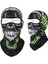 S10 Stili Tek Boyut Skull Print Bandana Balaclava Full Face Mask Scarf Outdoor Fishing Hunting Hiking Cycling Neck Gaiter Face Cover Shield (Yurt Dışından) 4