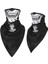 No.14 Tarzı Nefes Spor Kafatası Yüz Bandana Yarım Baskılı Maske Kayak Yeniden Kullanılabilir Tüp Eşarp Balıkçılık Yürüyüş Koşu Boyun Körüğü Kapak Erkekler Kadınlar (Yurt Dışından) 1