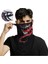 SA210045 Stili Yaz Venom Boyun Buff Eşarp Ordu Balaclava Motosiklet Yüz Kalkanı ile Kulak Askısı Nefes Alabilir Yüz Maskesi Rüzgar Geçirmez Bandana Punisher (Yurt Dışından) 3