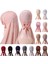 No.3 Tarzı Pin Ücretsiz Anında Şifon Başörtüsü Jersey Alt Kapaklı Türban Müslüman Kadınlar Için Peçe Underscarf Caps Islam Müslüman Moda Bandaj #w (Yurt Dışından) 2