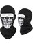 S03 Stili Tek Boyut Skull Print Bandana Balaclava Full Face Mask Scarf Outdoor Fishing Hunting Hiking Cycling Neck Gaiter Face Cover Shield (Yurt Dışından) 1