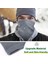Koyu Gri Tarzı Winter Sports Thermal Bandana Half Mask Face Cover Hiking Cycling Training Snowboard Ski Neck Warmer Gaiter Tube Scarf Women Men (Yurt Dışından) 3