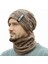Çoklu Stil Kış Eşarp Şapka Seti Açık Spor Sıcak Kasketleri Erkekler Için Şapka Örme Şapkalar Bandana Yürüyüş Kamp Çocuk Boyun Isıtıcı Kap Boyun Körüğü (Yurt Dışından) 2