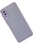 Samsung Galaxy A02 Kılıf Montreal Silikon Kapak - Mor 300099 2