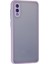 Samsung Galaxy A02 Kılıf Montreal Silikon Kapak - Mor 300099 3