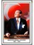 50 x 70 cm Atatürk Portresi Tablo Alüminyum 415 1