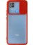 Xiaomi Redmi 9c Kılıf Palm Buzlu Kamera Sürgülü Silikon - Kırmızı 300099 1