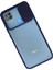 Xiaomi Redmi 9c Kılıf Palm Buzlu Kamera Sürgülü Silikon - Lacivert 300099 2