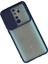 Xiaomi Redmi Note 8 Pro Kılıf Palm Buzlu Kamera Sürgülü Silikon - Lacivert 300099 2