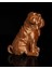Köpek Pug Kahverengi Boyalı Figür 12 cm 4
